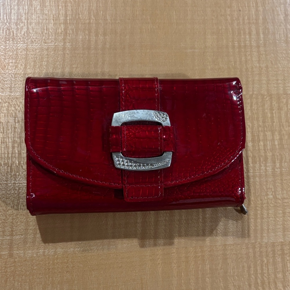 Elegant Red shiny wallet
